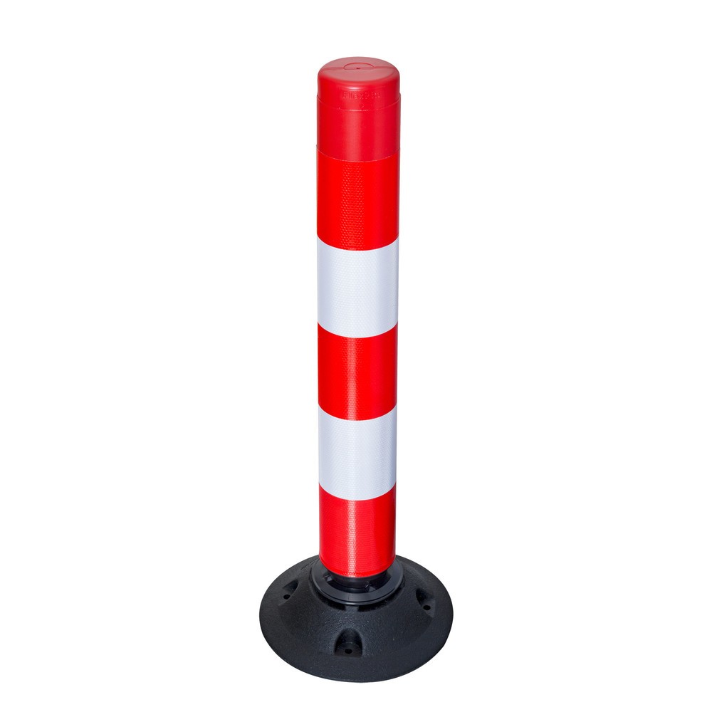 Produktabbildung Nr. 1: MORAVIA Leitzylinder FlexPin, rot/weiß, Höhe 760 mm