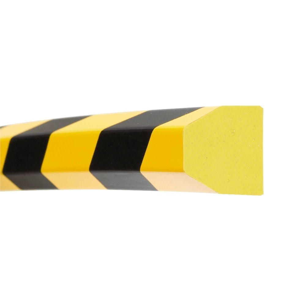 Produktabbildung: MORAVIA Prallschutz für Flächen, trapezförmig, selbstklebend, HxB 35 x 40 mm, Länge 1 m