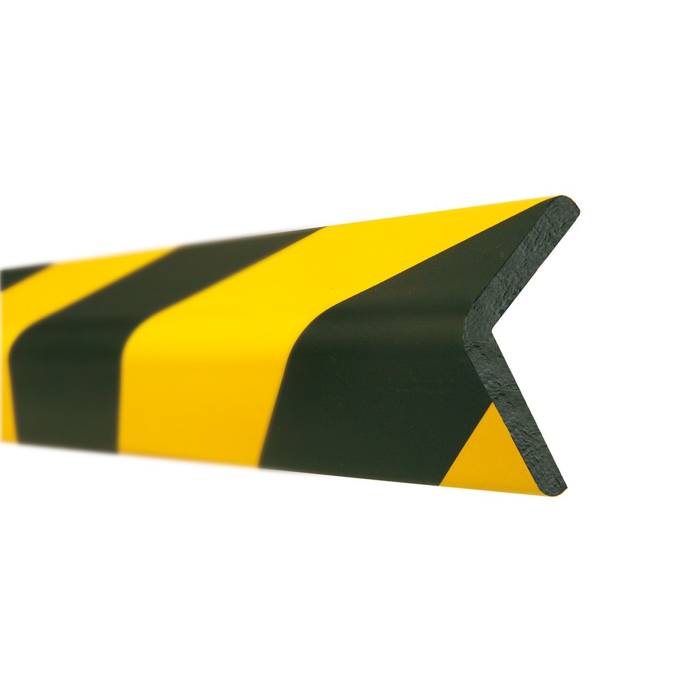 Produktabbildung: MORAVIA Prallschutz für Kanten, winkelförmig spitz, magnetisch, HxB 60 x 60 mm, Länge 1 m