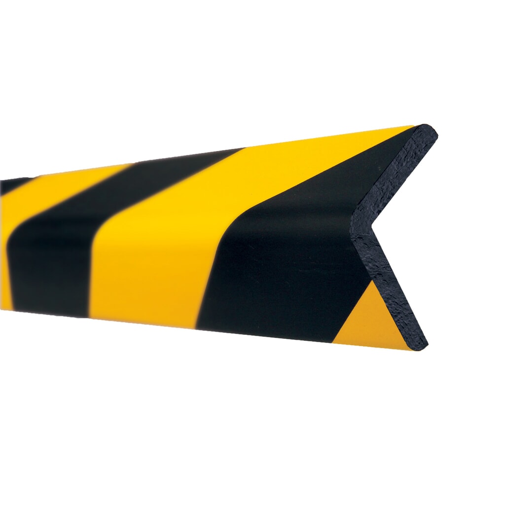 MORAVIA Prallschutz für Kanten, winkelförmig spitz, selbstklebend, HxB 60 x 60 mm, Länge 1 m Produktabbildung: MORAVIA Prallschutz für Kanten, winkelförmig spitz, selbstklebend, HxB 60 x 60 mm, Länge 1 m