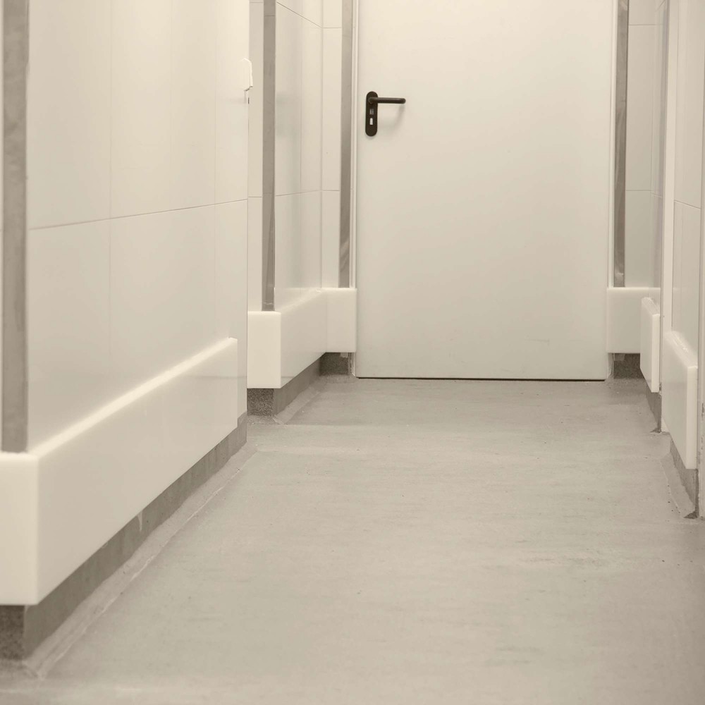 Produktabbildung Nr. 4: MORAVIA Prallschutz für Wände, zum Montieren, HxB 150 x 10 mm, Länge 2.060 mm, weiß