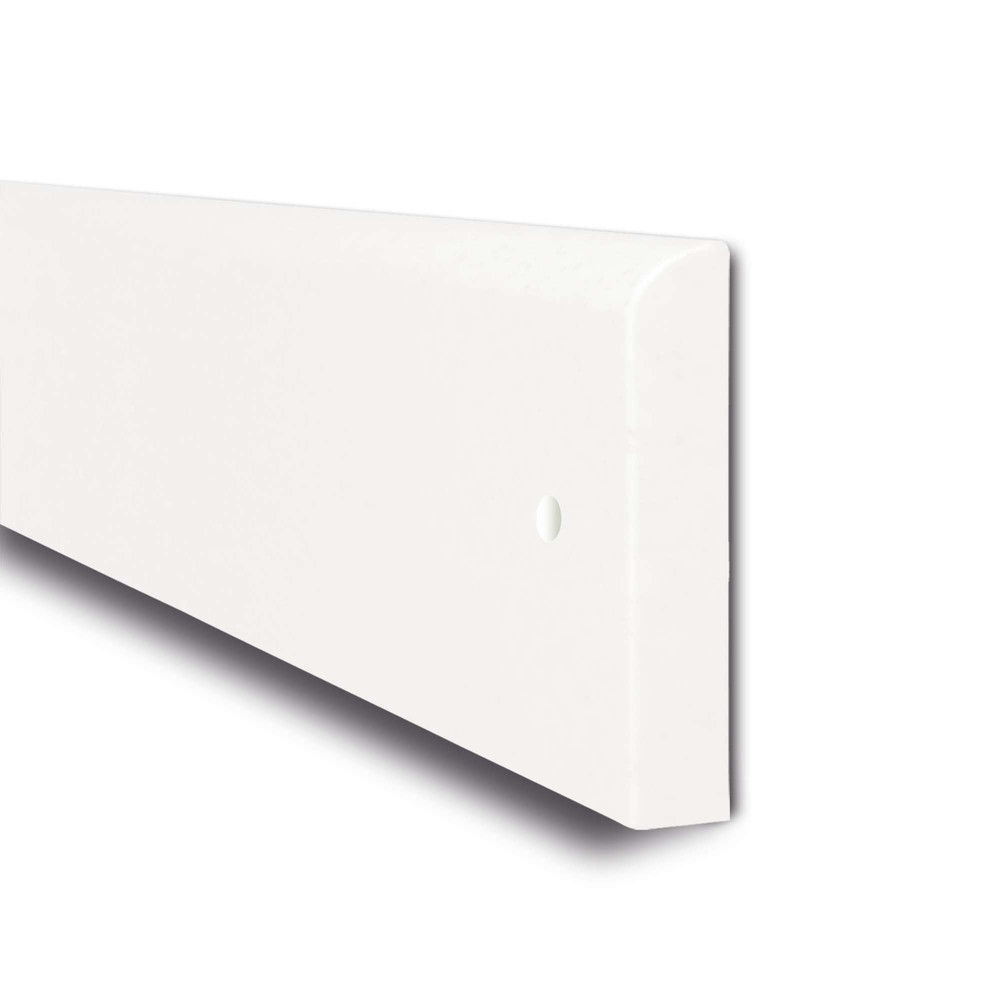 Produktabbildung: MORAVIA Prallschutz für Wände, zum Montieren, HxB 150 x 10 mm, Länge 2.060 mm, weiß