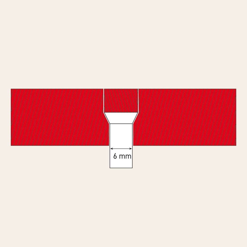 Produktabbildung Nr. 7: MORAVIA Prallschutz für Wände, zum Montieren, HxB 150 x 10 mm, Länge 2.060 mm, weiß