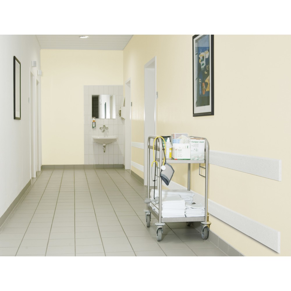 Produktabbildung Nr. 9: MORAVIA Prallschutz für Wände, zum Montieren, HxB 150 x 10 mm, Länge 2.060 mm, weiß