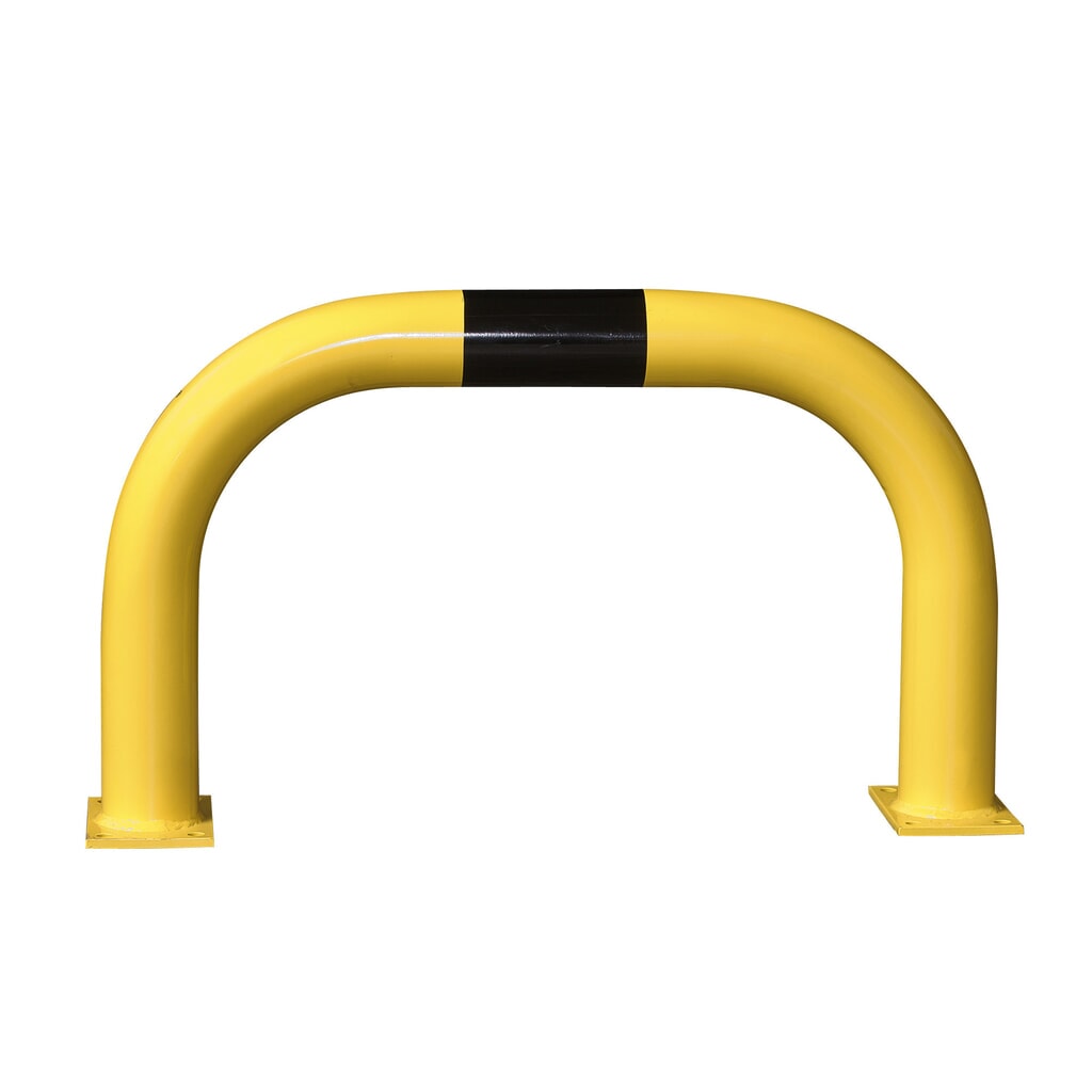 Produktabbildung: MORAVIA Rammschutzbügel, Außenbereich, HxL 600 x 1.000 mm, Ø 108 mm