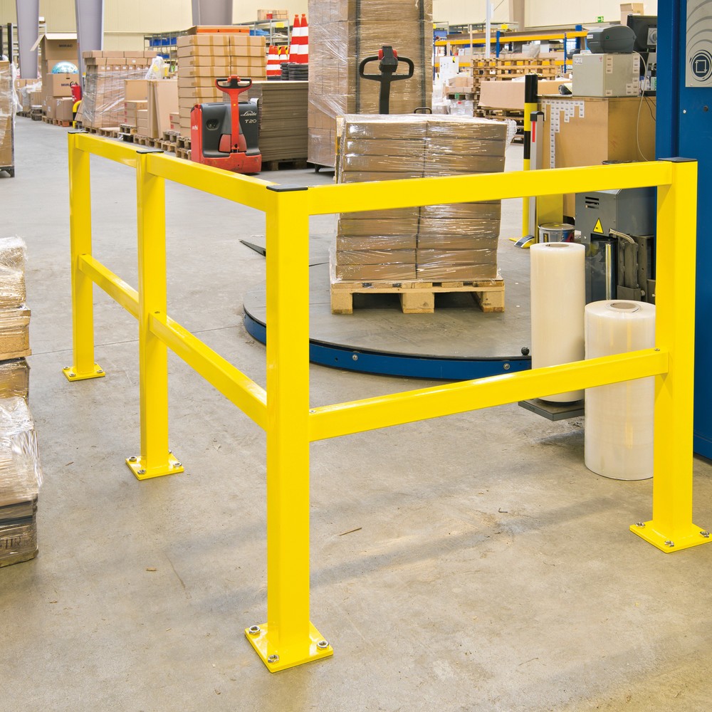 Produktabbildung Nr. 8: MORAVIA Eckpfosten für Rammschutzgeländer S-Line, Innenbereich, 1.000 mm Höhe