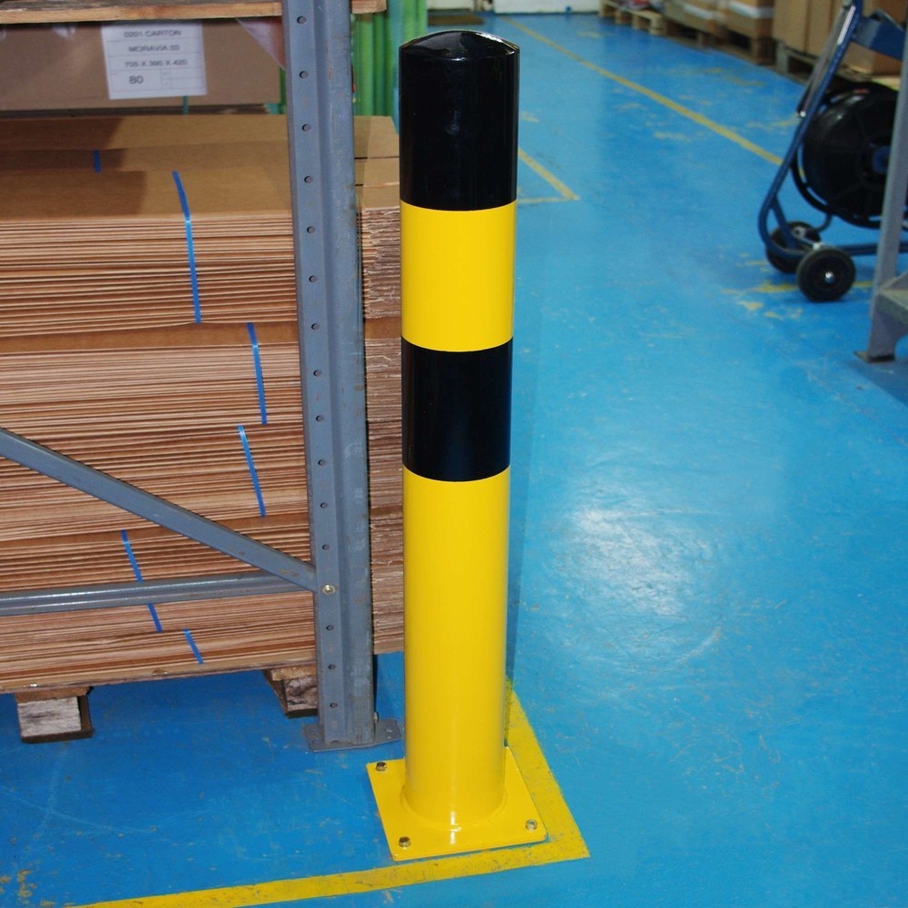 Produktabbildung Nr. 6: MORAVIA Rammschutzpoller, zum Aufdübeln, Außenbereich, Höhe 1.200 mm, Ø 159 mm