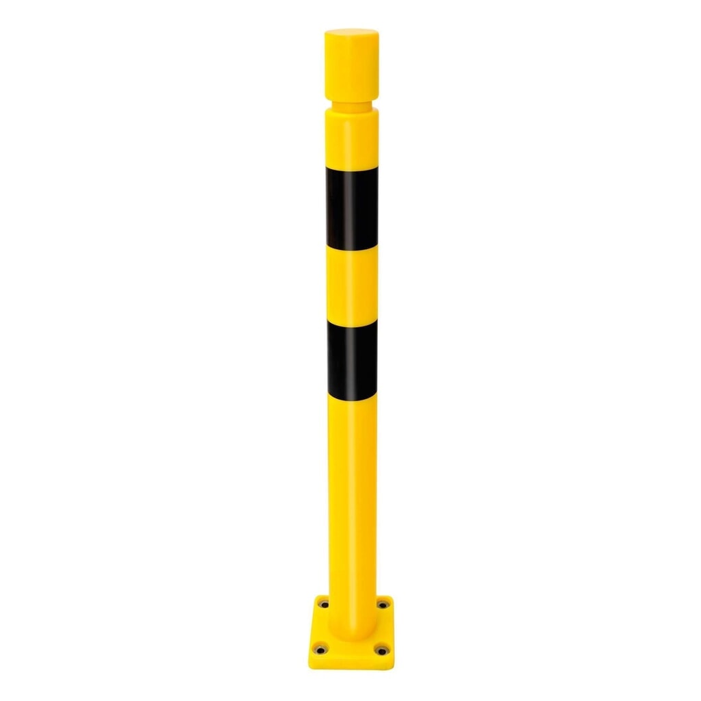 MORAVIA neigbarer Rammschutzpoller FLEX, Innen- und Außenbereich, schwarz-gelb, Höhe 1.000 mm, Ø 80 mm Produktabbildung Nr. 7: MORAVIA neigbarer Rammschutzpoller FLEX, Innen- und Außenbereich, schwarz-gelb, Höhe 1.000 mm, Ø 80 mm
