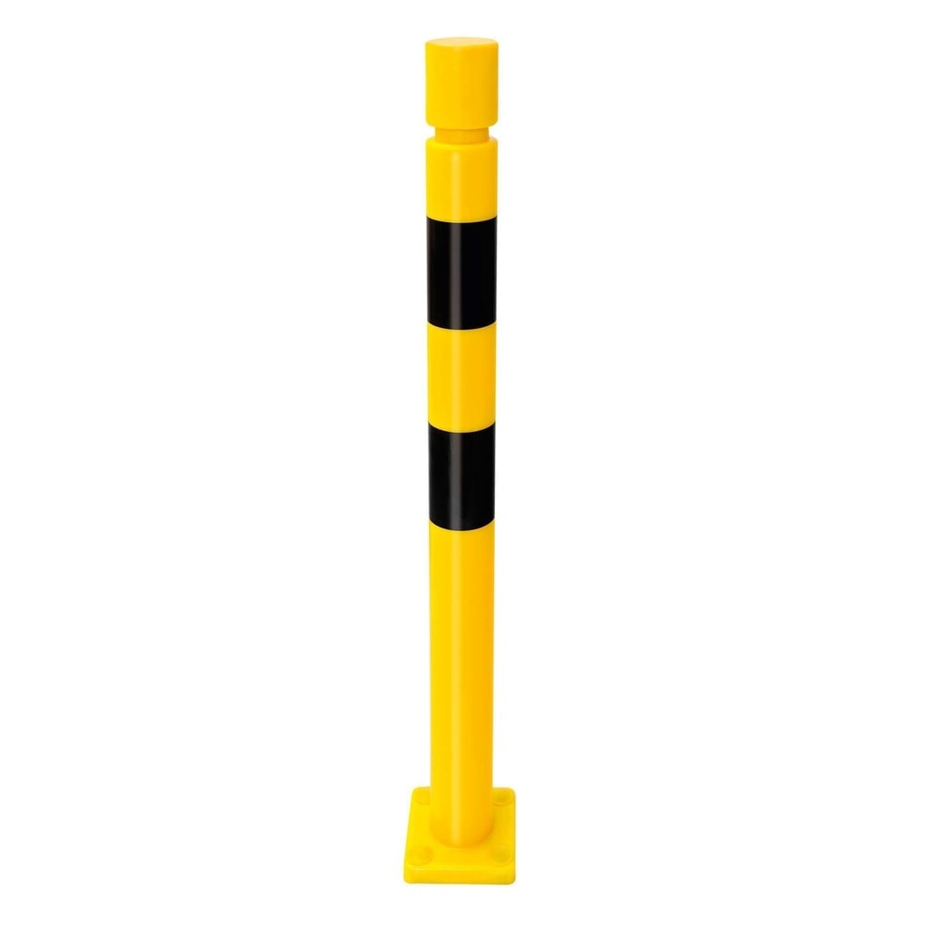Produktabbildung Nr. 8: MORAVIA neigbarer Rammschutzpoller FLEX, Innen- und Außenbereich, schwarz-gelb, Höhe 1.000 mm, Ø 80 mm