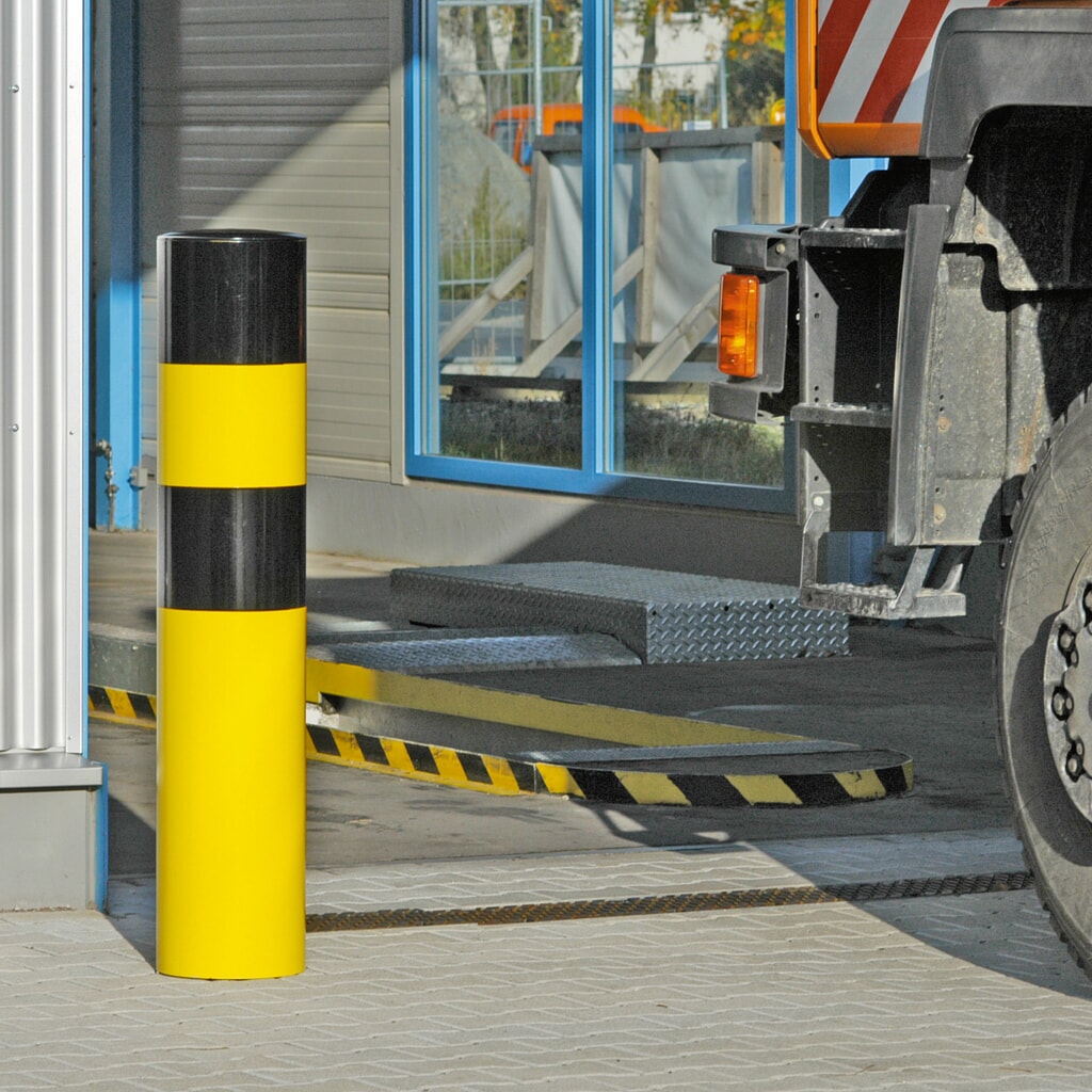 MORAVIA Rammschutzpoller, zum Einbetonieren, Außenbereich, Höhe 1.600 mm, Ø 273 mm Produktabbildung: MORAVIA Rammschutzpoller, zum Einbetonieren, Außenbereich, Höhe 1.600 mm, Ø 273 mm