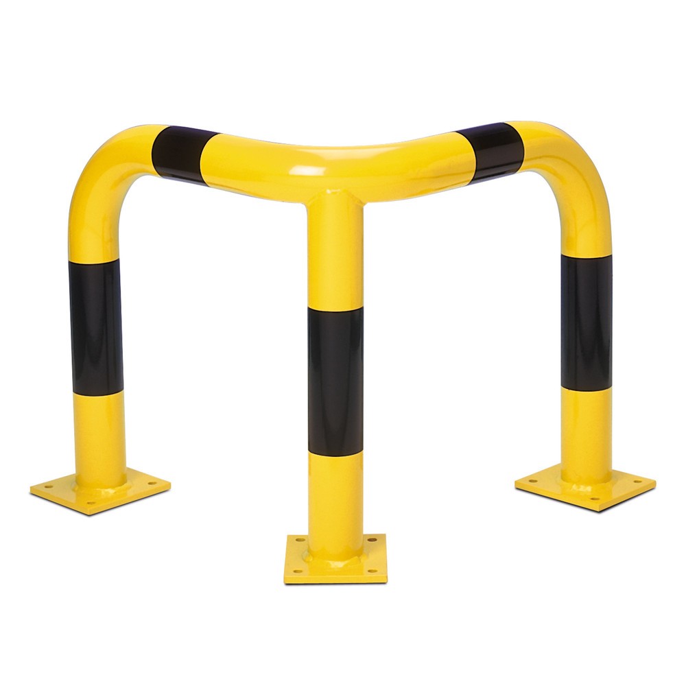 Produktabbildung Nr. 1: MORAVIA Rammschutzbügel,  Außenbereich, winkelförmig, winkelförmig, HxT 600 x 600 mm