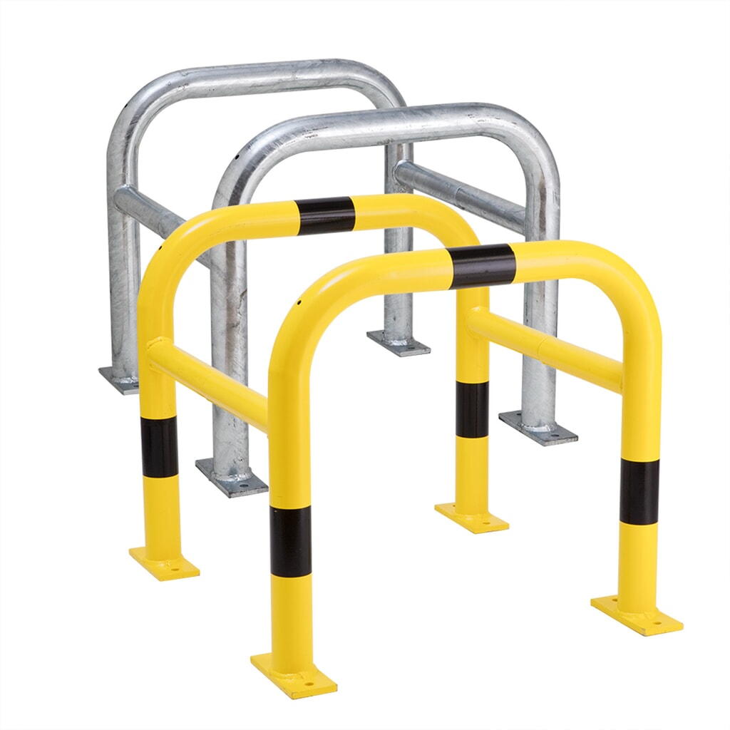 Produktabbildung Nr. 6: MORAVIA Säulen-Anfahrschutz, Außenbereich, feuerverzinkt, Höhe 600 mm, für Säulenmaße (BxT) 600 x 600 mm