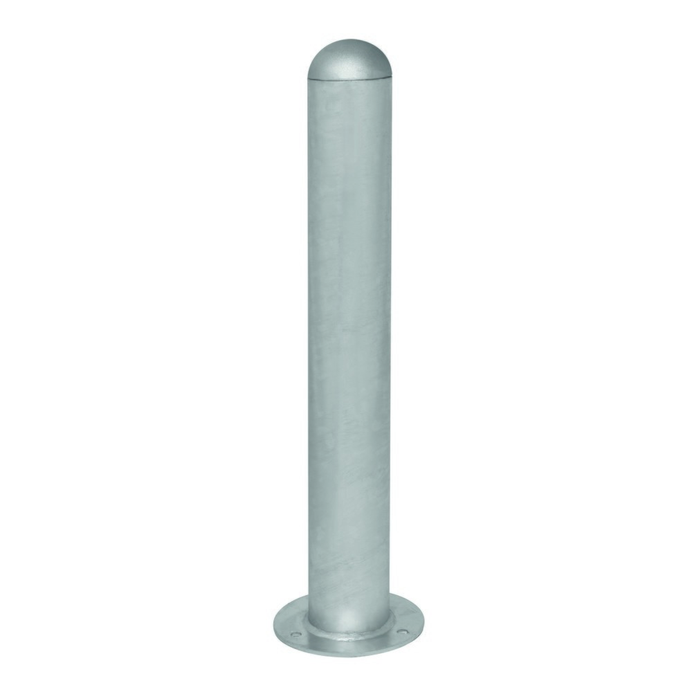 Produktabbildung: MORAVIA Schutzpoller für Ladesäulen I, Ø 108 mm, Höhe 800 mm, zum Aufdübeln, Stahl, ohne Reflexringe