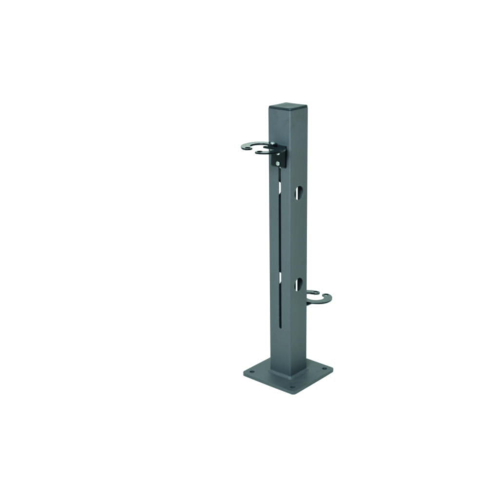 MORAVIA Scooter-Parker, 2 Einstellplätze, höhenverstellbare Halteschellen Produktabbildung: MORAVIA Scooter-Parker, 2 Einstellplätze, höhenverstellbare Halteschellen