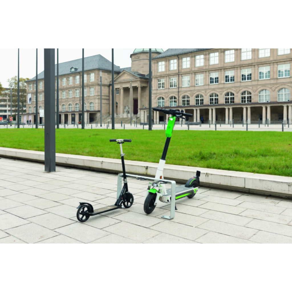 Produktabbildung Nr. 3: MORAVIA Scooter-Parker, 5 Einstellplätze, zum Aufdübeln, feuerverzinkt
