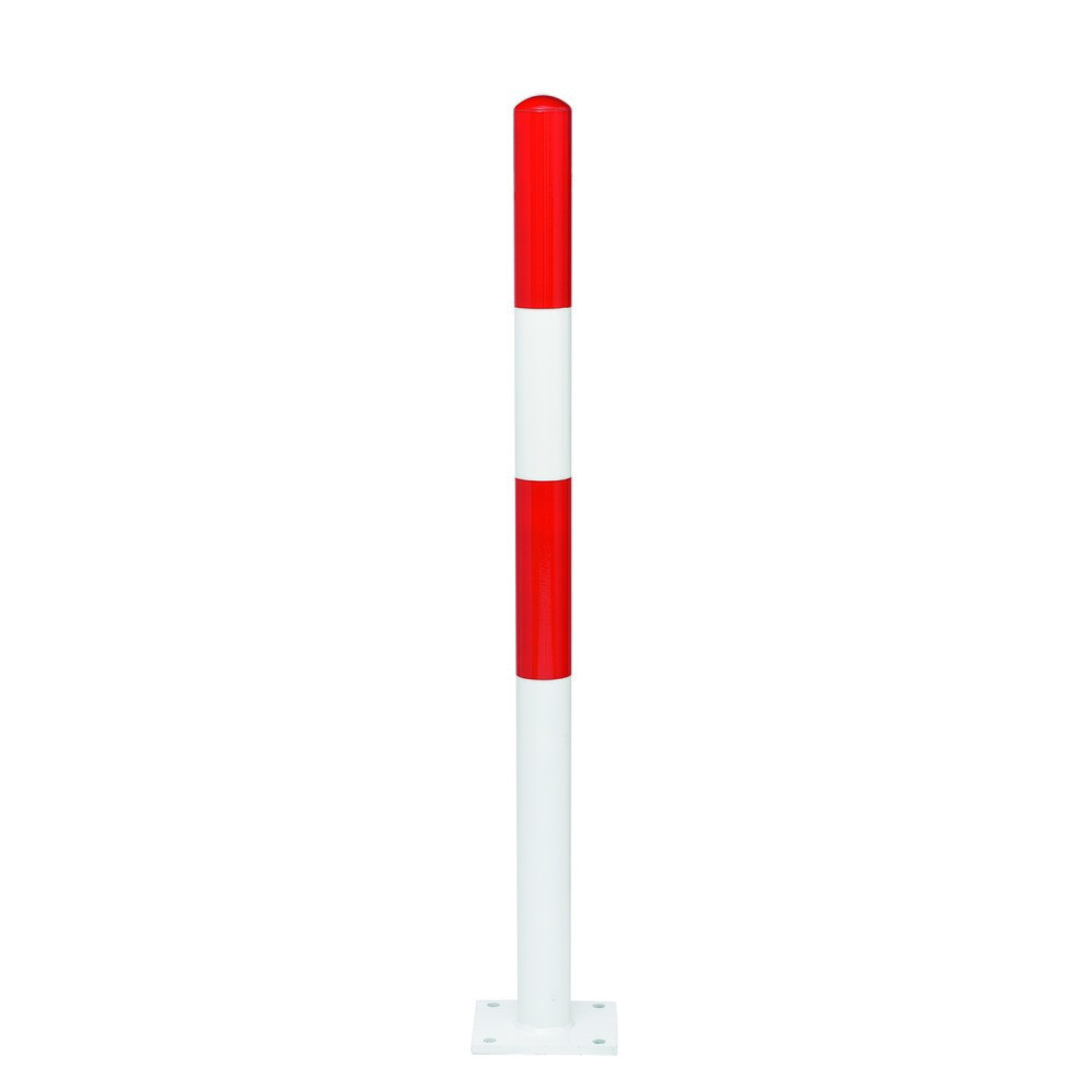 Produktabbildung Nr. 1: MORAVIA Sperrpfosten MORION, feststehend, Rundrohr Ø 60 mm, feuerverzinkt & lackiert, zum Aufdübeln, ohne Kettenöse