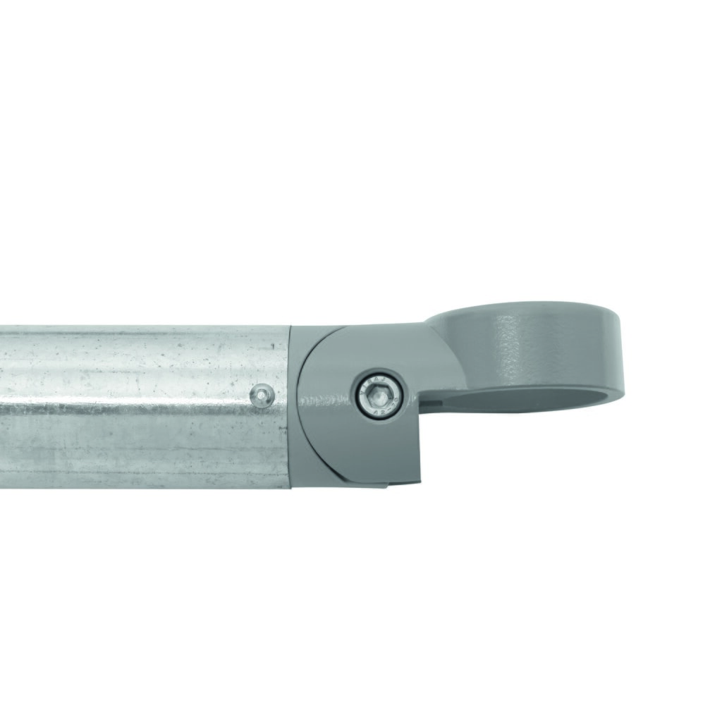 MORAVIA Systemgeländer MORION, Querrohr, Ø 60 mm, Länge 1.000 mm, Rastermaß 1.170 mm, feuerverzinkt Produktabbildung Nr. 4: MORAVIA Systemgeländer MORION, Querrohr, Ø 60 mm, Länge 1.000 mm, Rastermaß 1.170 mm, feuerverzinkt