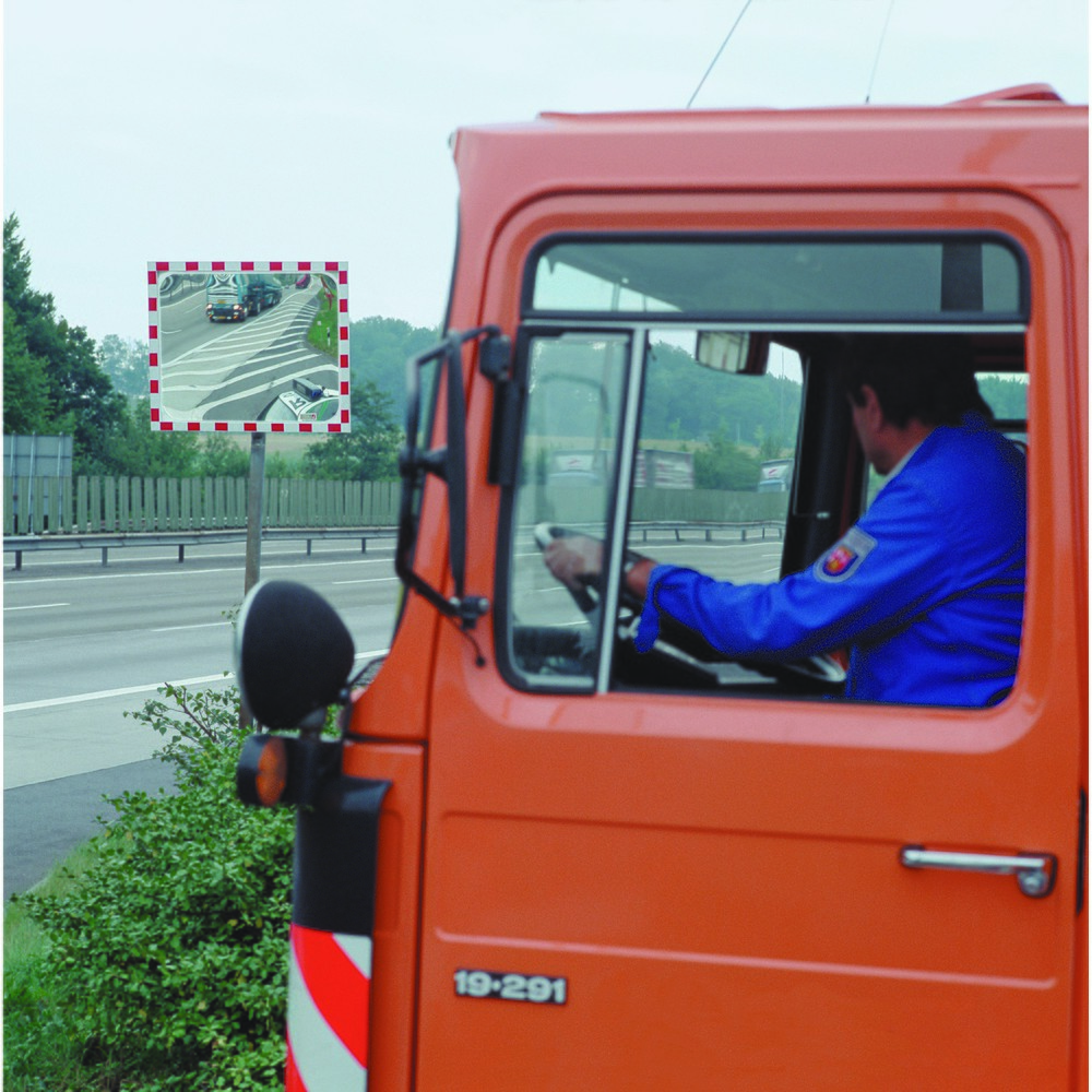 Produktabbildung Nr. 3: MORAVIA Verkehrsspiegel Diamond, BxH 600 x 400 mm