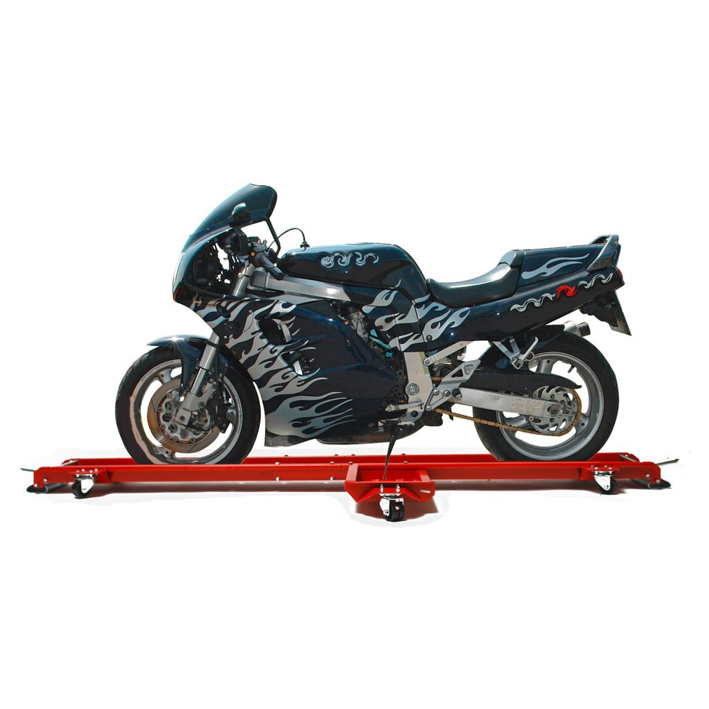 Produktabbildung Nr. 3: Motorrad-Rangierhilfe/-Rollwagen, TK 567 kg, Nutzlänge 1.950 mm, Reifenbreite max. 200 mm