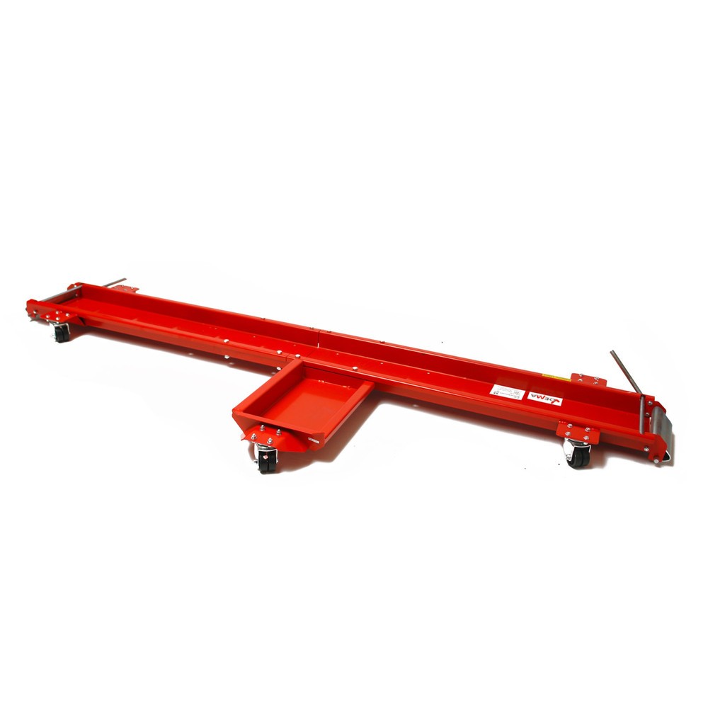 Produktabbildung: Motorrad-Rangierhilfe/-Rollwagen, TK 567 kg, Nutzlänge 1.950 mm, Reifenbreite max. 200 mm