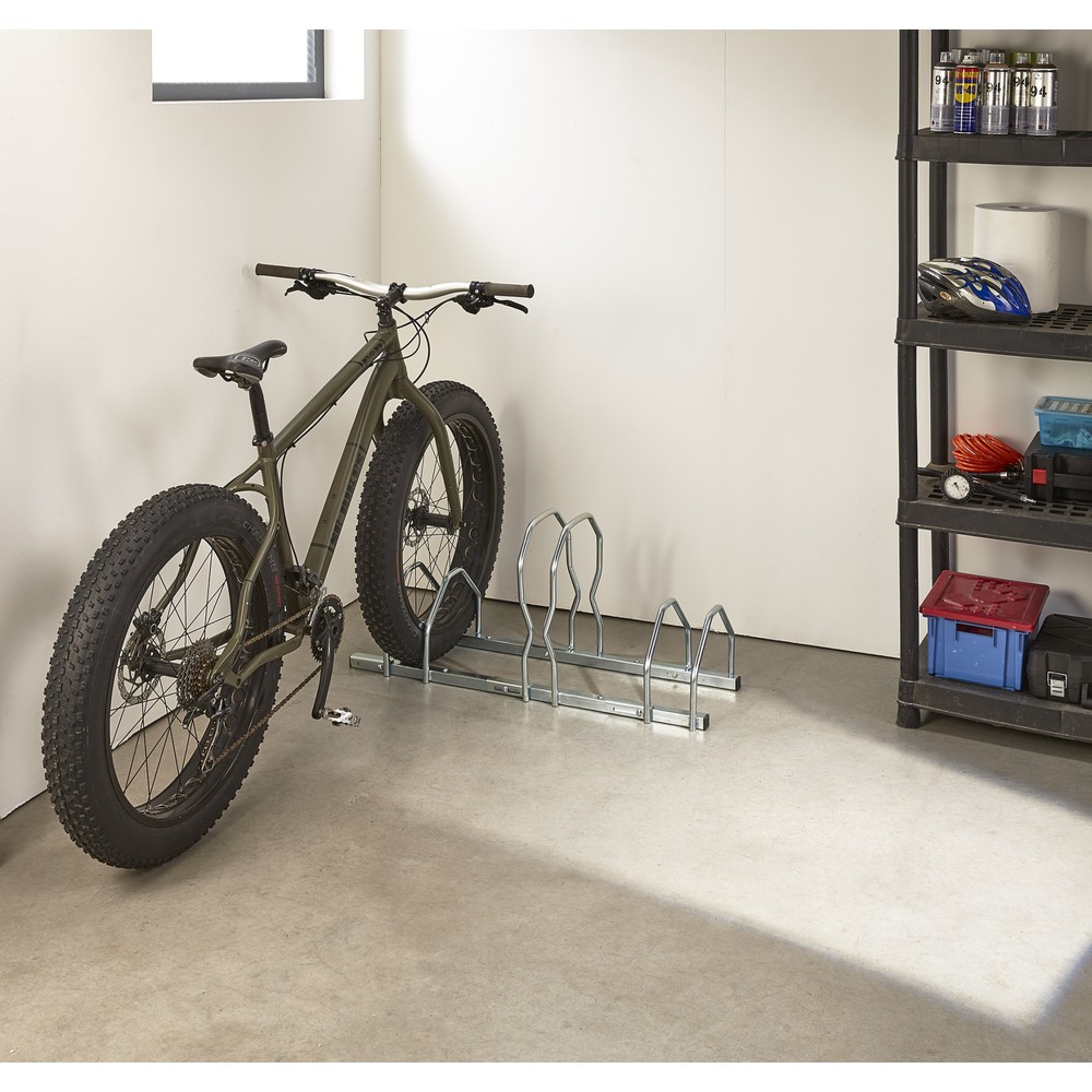 Produktabbildung Nr. 2: MOTTEZ Fahrradständer für 3 Fahrräder, 2 Ebenen FAT BIKE