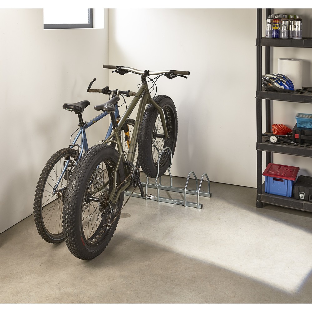 Produktabbildung Nr. 3: MOTTEZ Fahrradständer für 3 Fahrräder, 2 Ebenen FAT BIKE