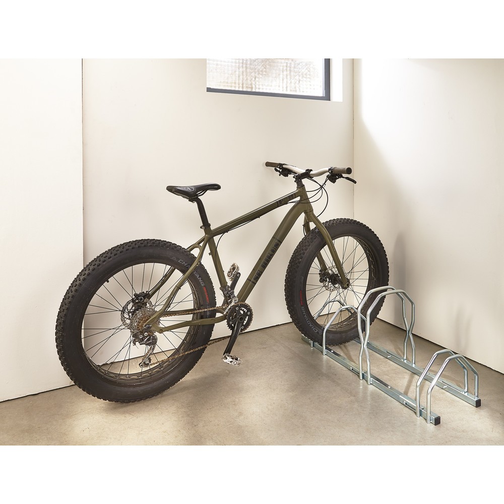 Produktabbildung Nr. 5: MOTTEZ Fahrradständer für 3 Fahrräder, 2 Ebenen FAT BIKE