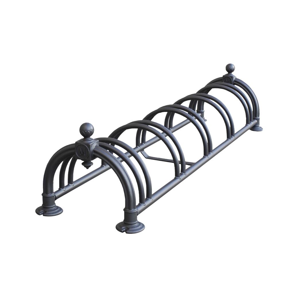 MOTTEZ Fahrradständer für 5 Fahrräder "Versailles" Produktabbildung: MOTTEZ Fahrradständer für 5 Fahrräder "Versailles"