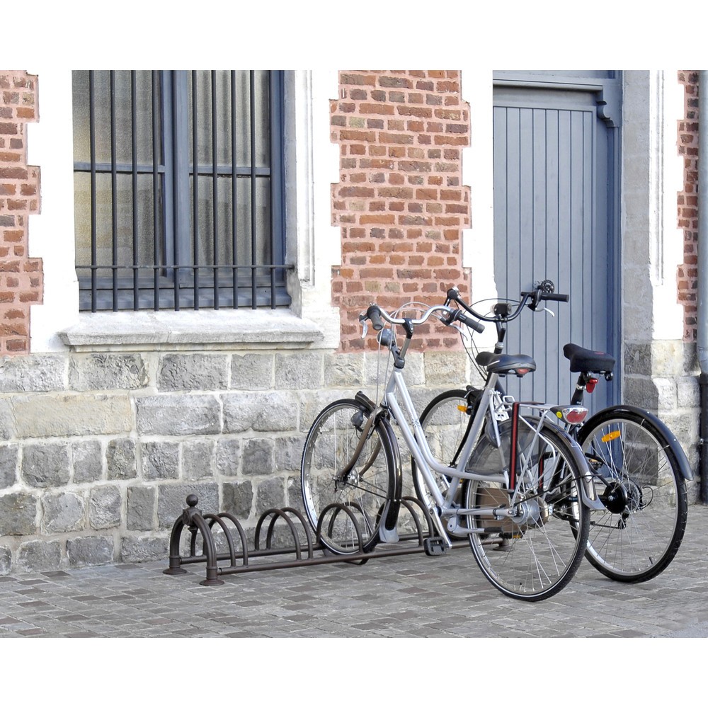 Produktabbildung Nr. 2: MOTTEZ Fahrradständer für 5 Fahrräder "Versailles"