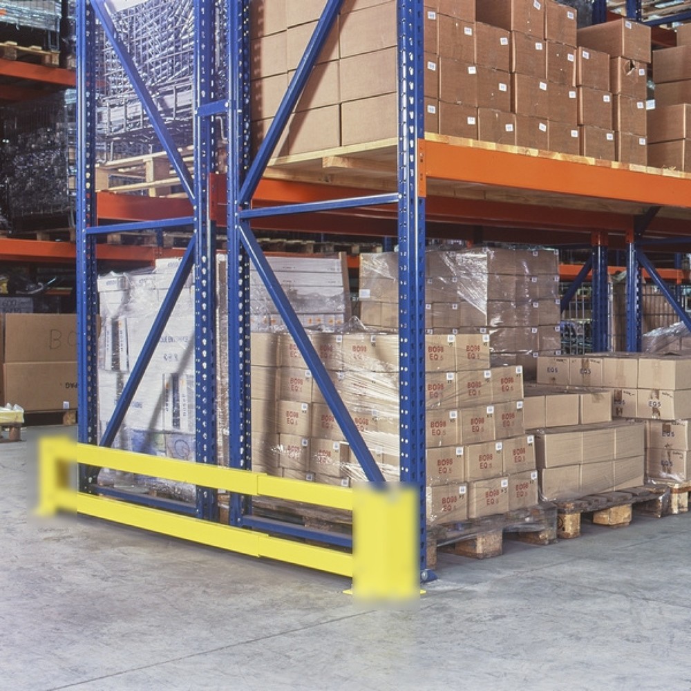 Produktabbildung: MOTTEZ Rammschutz Querbalken, Länge 900-1.355 mm
