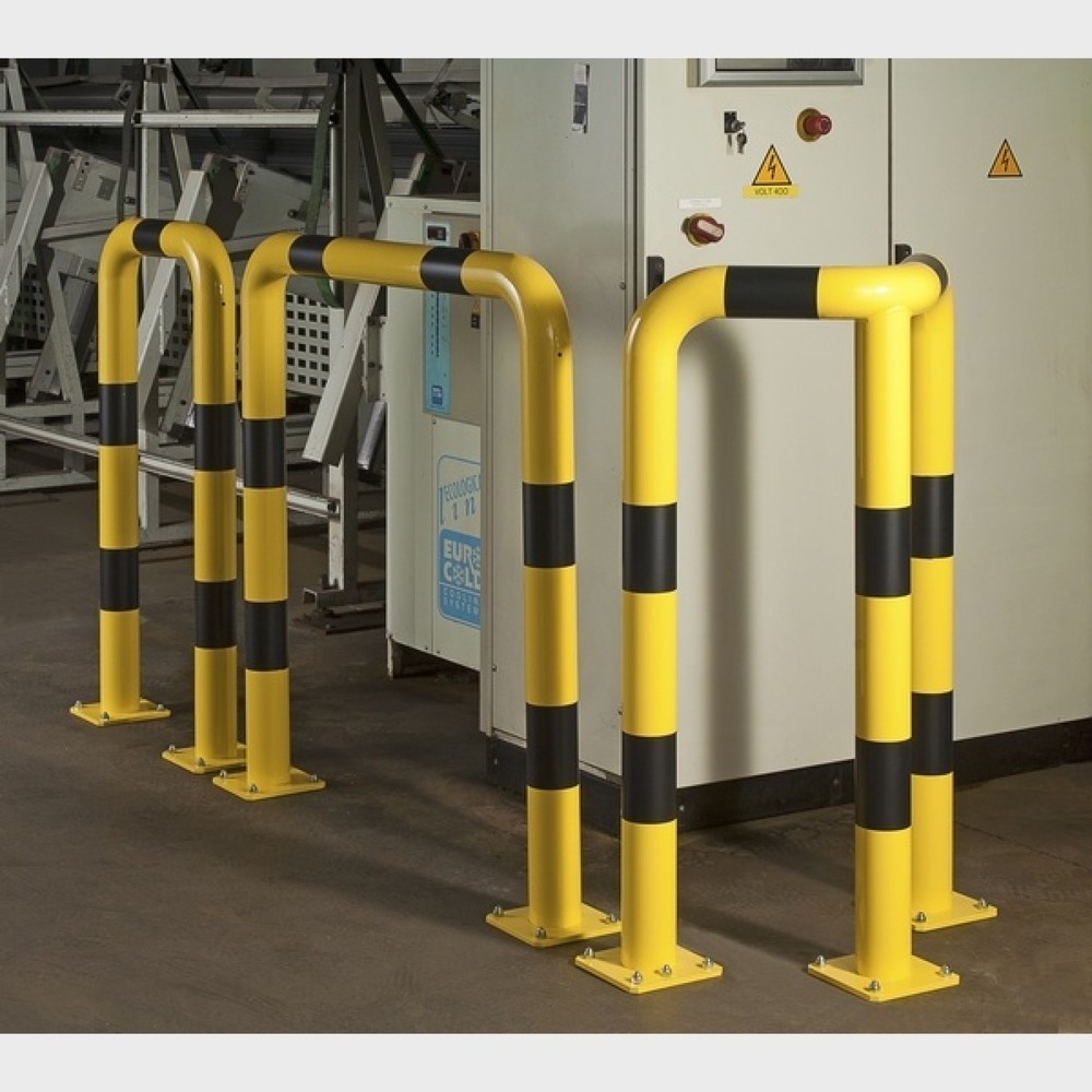 Produktabbildung Nr. 2: MOTTEZ Rammschutzbügel, Innenbereich, winkelförmig, HxT 1.200 x 640 mm