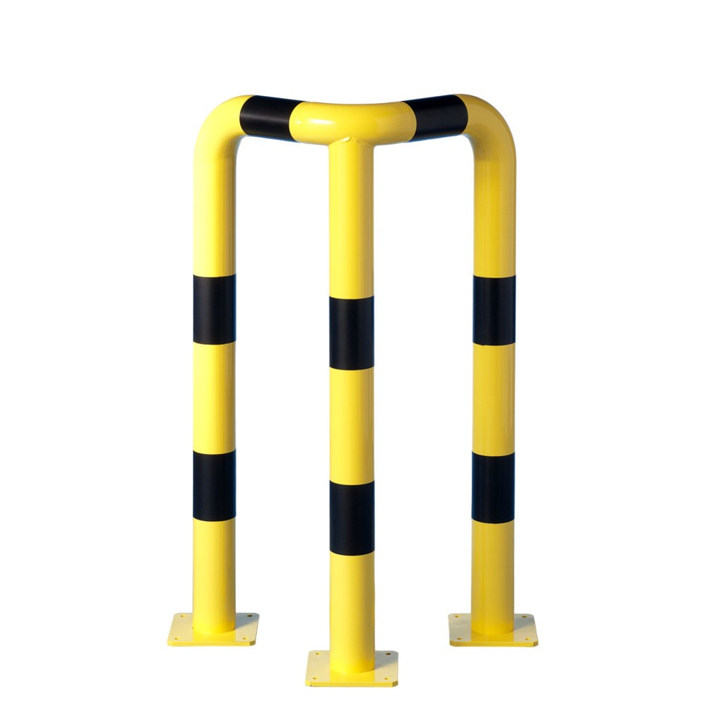 Produktabbildung: MOTTEZ Rammschutzbügel, Innenbereich, winkelförmig, HxT 1.200 x 640 mm