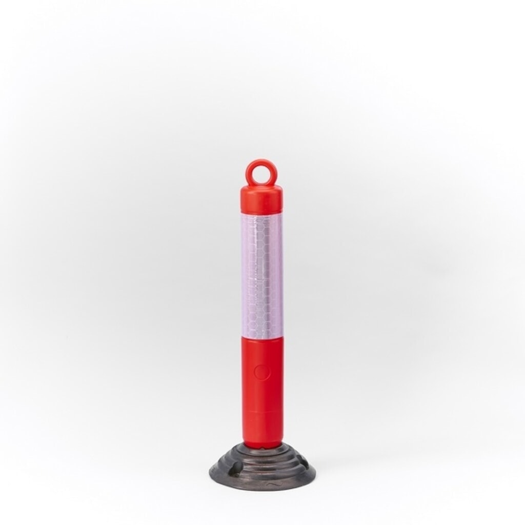 MOTTEZ Signalpoller auf flexibler Grundplatte, Höhe 920 mm Produktabbildung Nr. 1: MOTTEZ Signalpoller auf flexibler Grundplatte, Höhe 920 mm