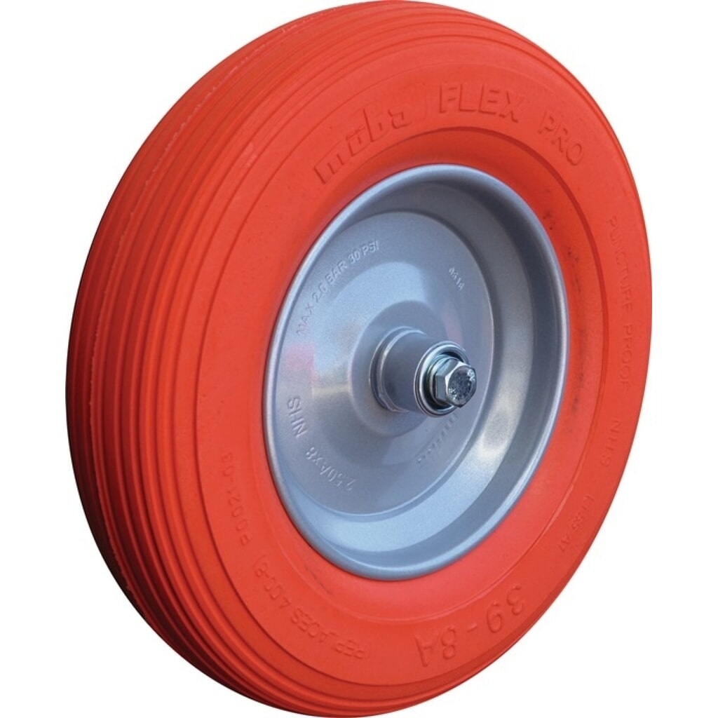 MÜBA Polymeres Rad, Rad-Ø 400 mm Radbreite 100 mm Produktabbildung: MÜBA Polymeres Rad, Rad-Ø 400 mm Radbreite 100 mm