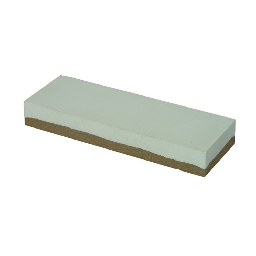 Produktabbildung: MÜLLER Schleifstein L100xB50xH20mm Super Arkansas 180/500 weiß/braun