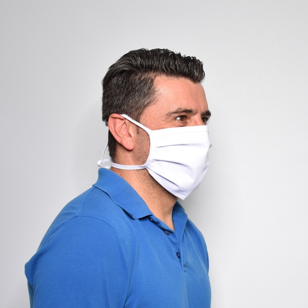 Produktabbildung Nr. 3: Mundschutz und Nasenschutz Typ A, Mehrwegmaske, waschbar