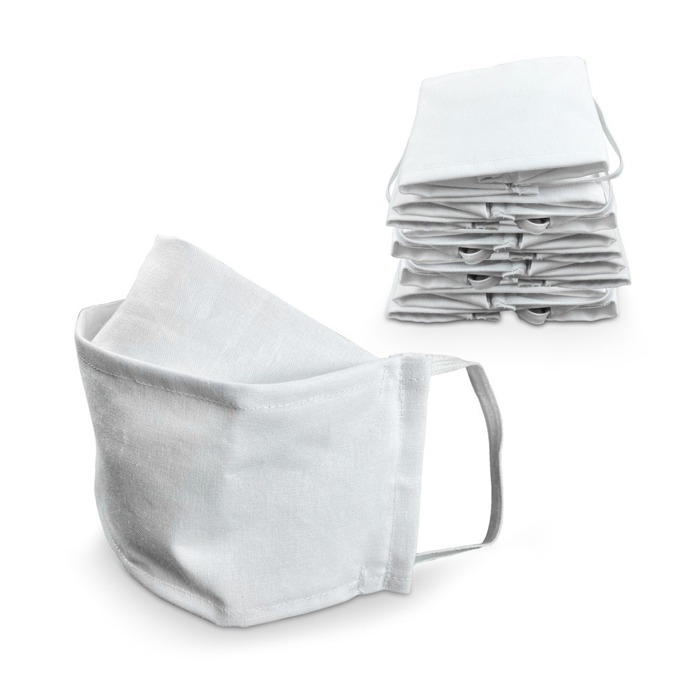 Produktabbildung: Mundschutz und Nasenschutz Typ C, Mehrwegmaske, waschbar, mit Antibac-Hygieneschutz