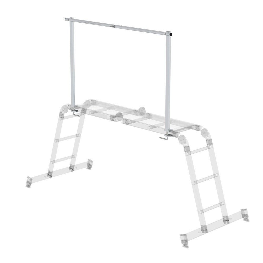 Produktabbildung: Munk Aluminium-Geländer anklemmbar für Bestell-Nr. 031310, 031312 und 031314