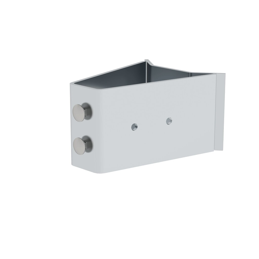 Munk Aluminium-Wandhalter für Rundmasten Produktabbildung: Munk Aluminium-Wandhalter für Rundmasten