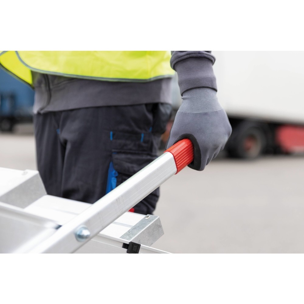 Produktabbildung Nr. 2: Munk Arbeitspodest fahrbar, Stufenbreite 800 mm, Aluminium geriffelt 2 Stufen