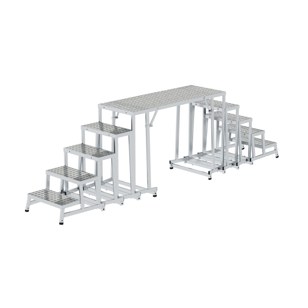 Produktabbildung Nr. 2: Munk Arbeitspodest modular Überstiegsmodul