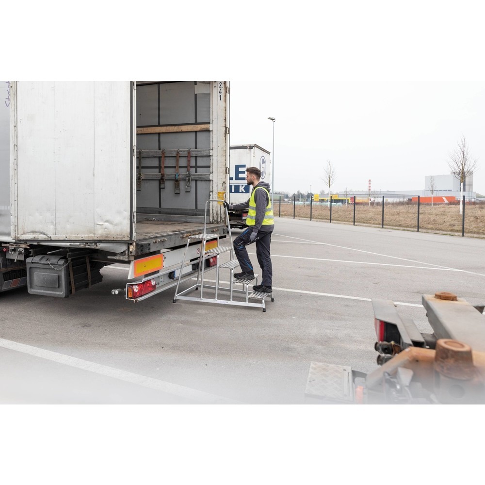 Produktabbildung Nr. 2: Munk Arbeitspodest starr mit Handlauf 4 Stufen
