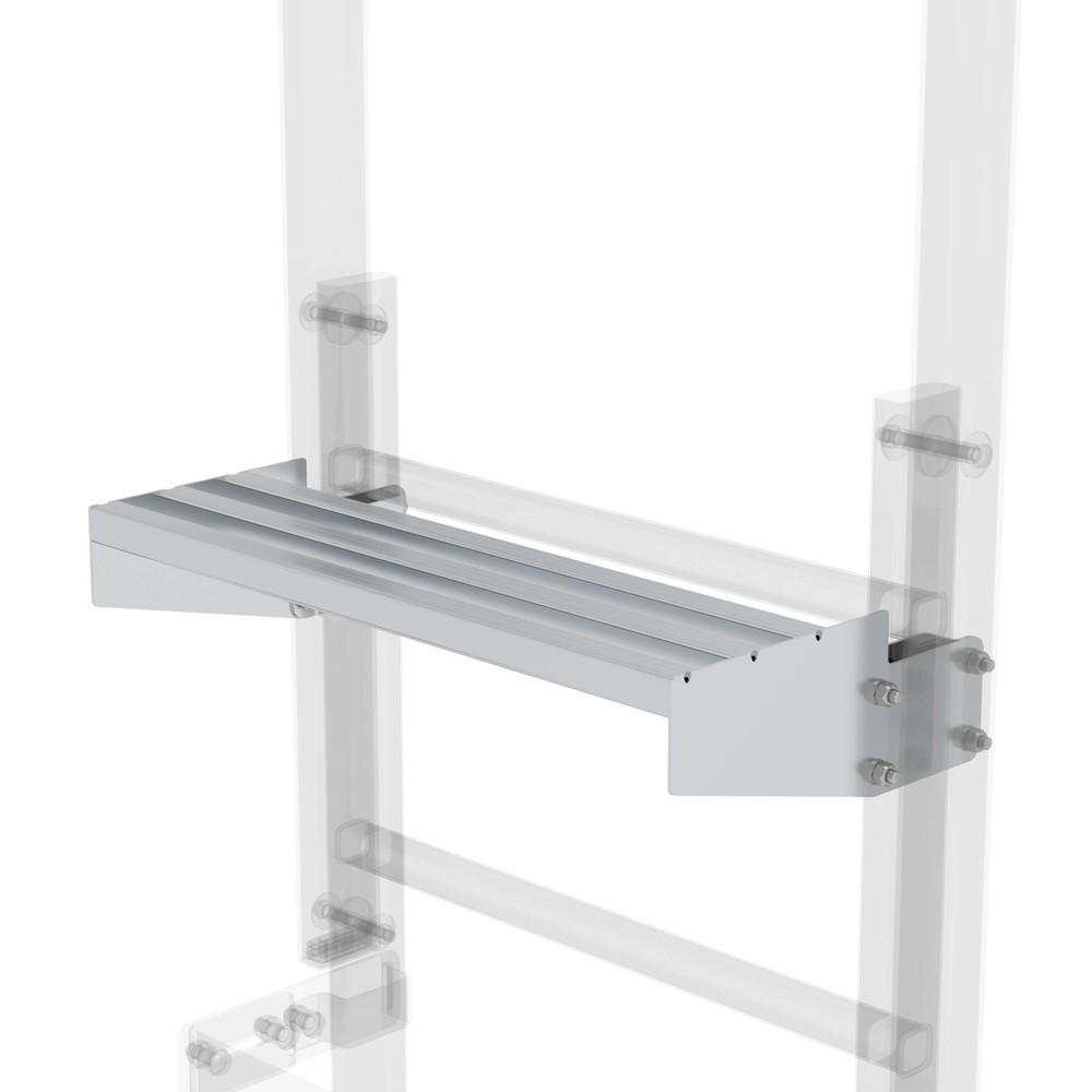 Produktabbildung: Munk Ausstiegstritt Alu-blank Spaltmaß 200mm