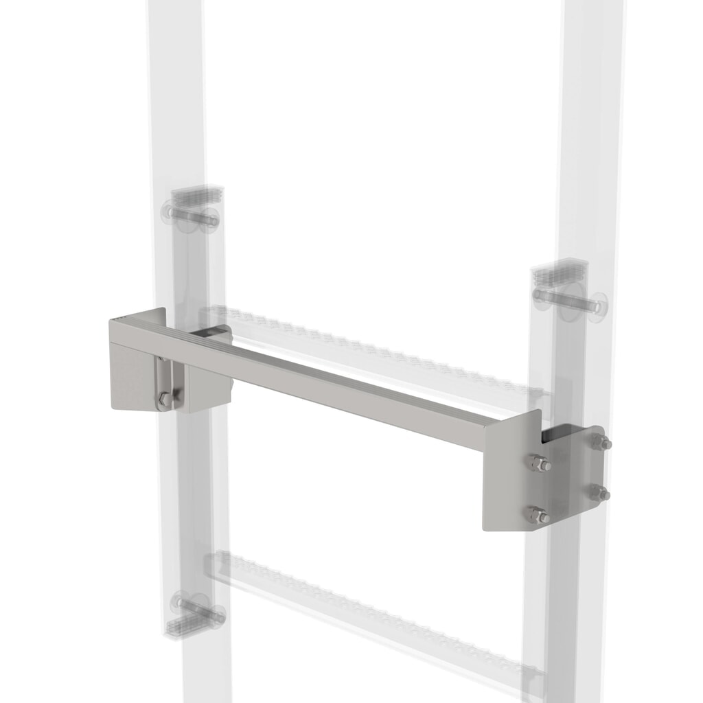 Munk Ausstiegstritt Edelstahl Spaltmaß 100mm Produktabbildung: Munk Ausstiegstritt Edelstahl Spaltmaß 100mm