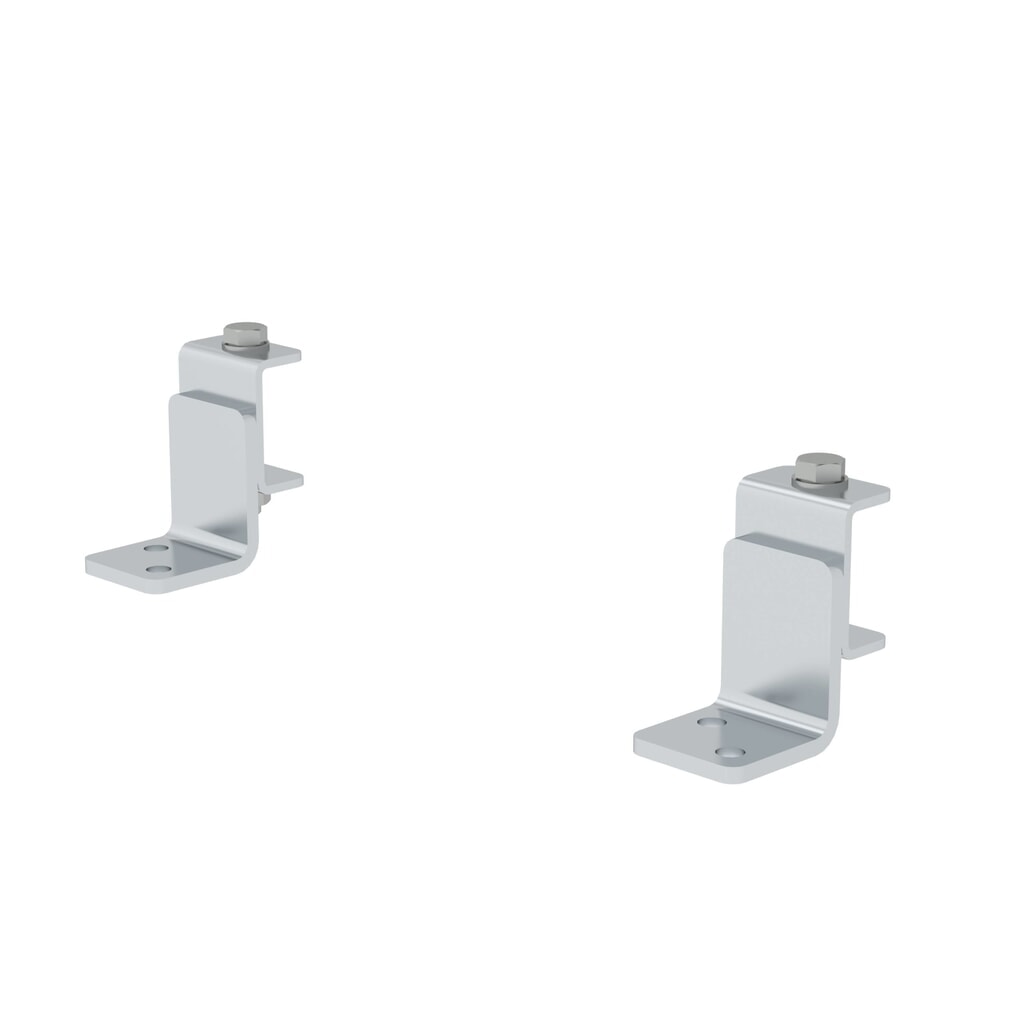Produktabbildung: Munk Bodenbefestigungswinkel für Modulares Arbeitspodest