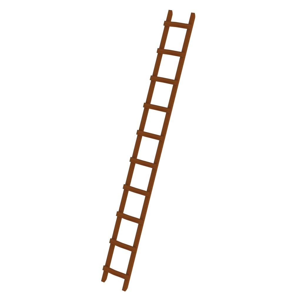 Produktabbildung: Munk Dachleiter Holz 10 Sprossen