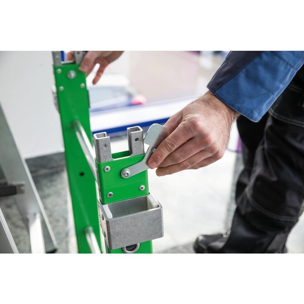 Produktabbildung Nr. 2: Munk Einsteckteil für Plattformleiter steckbar plus 2 Stufen