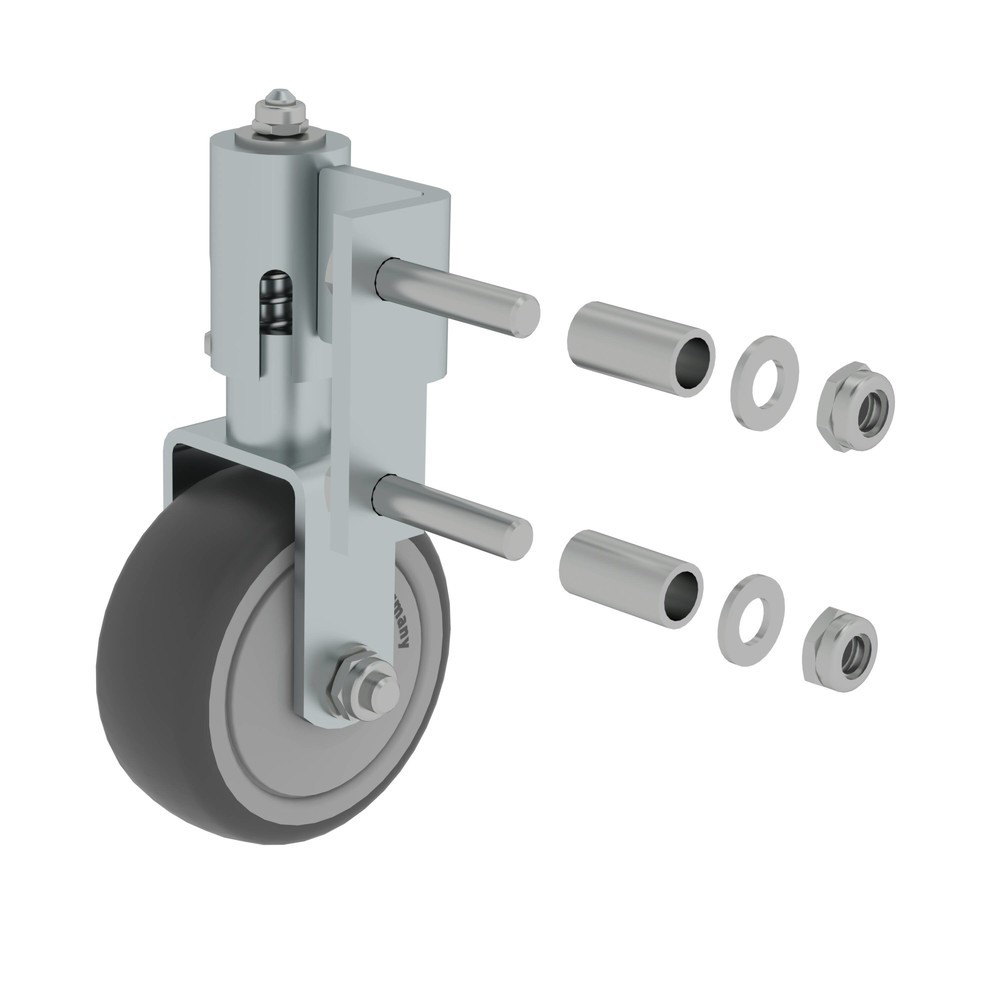 Produktabbildung: Munk Federrolle für Stufenleiter rechts Ø 80 mm