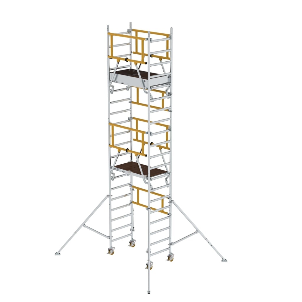 Munk FlexxTower SG mit vorlaufendem Geländer Produktabbildung: Munk FlexxTower SG mit vorlaufendem Geländer