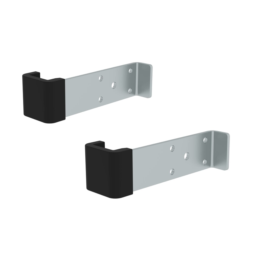 Munk Führungsbeschlag oben für Schiebe-, Seilzug und Mehrzweck-Leitern 73x25 mm Produktabbildung: Munk Führungsbeschlag oben für Schiebe-, Seilzug und Mehrzweck-Leitern 73x25 mm